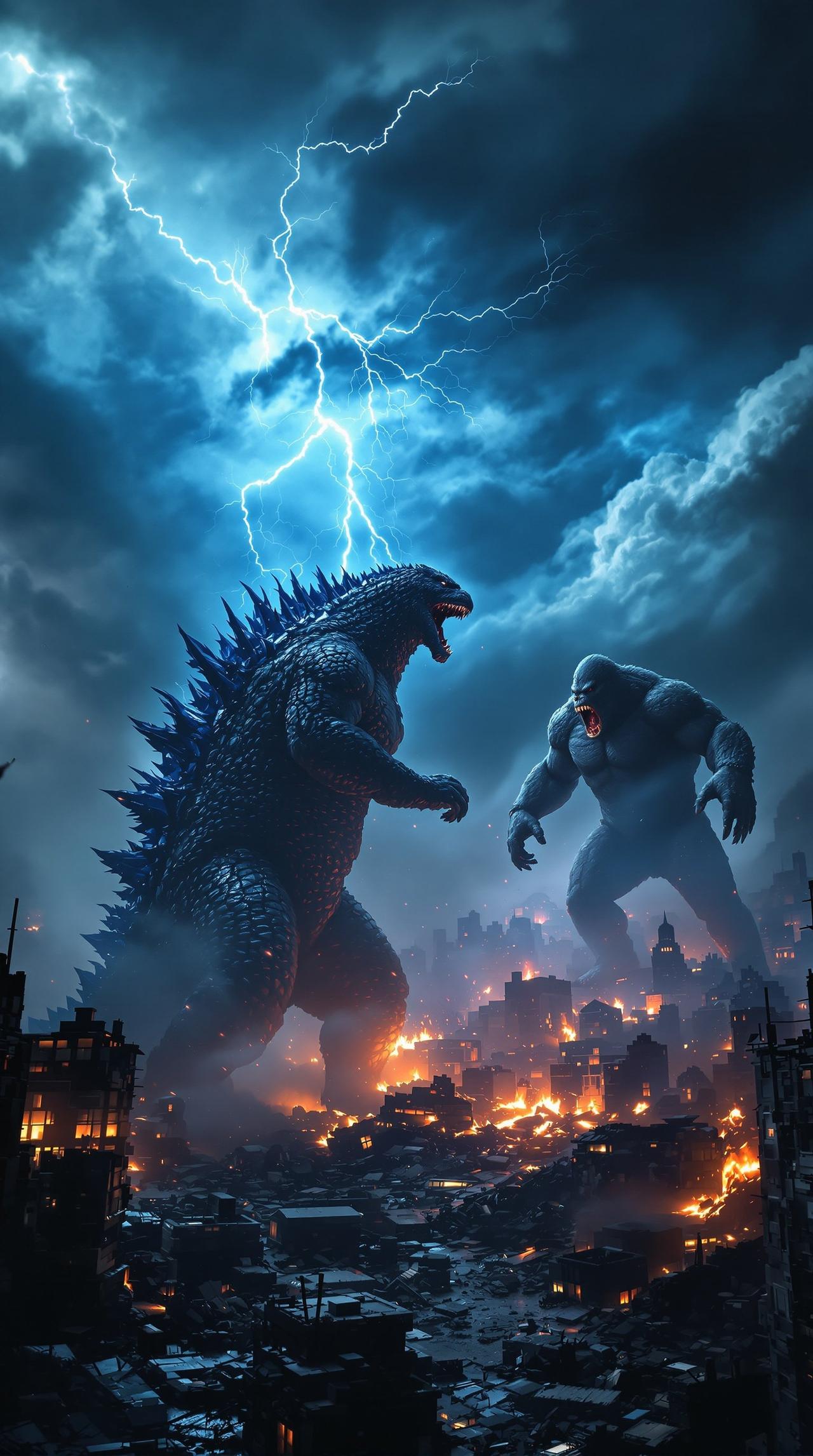 哥斯拉大战金刚2，动作类型最新影视封面图 - 探花视频