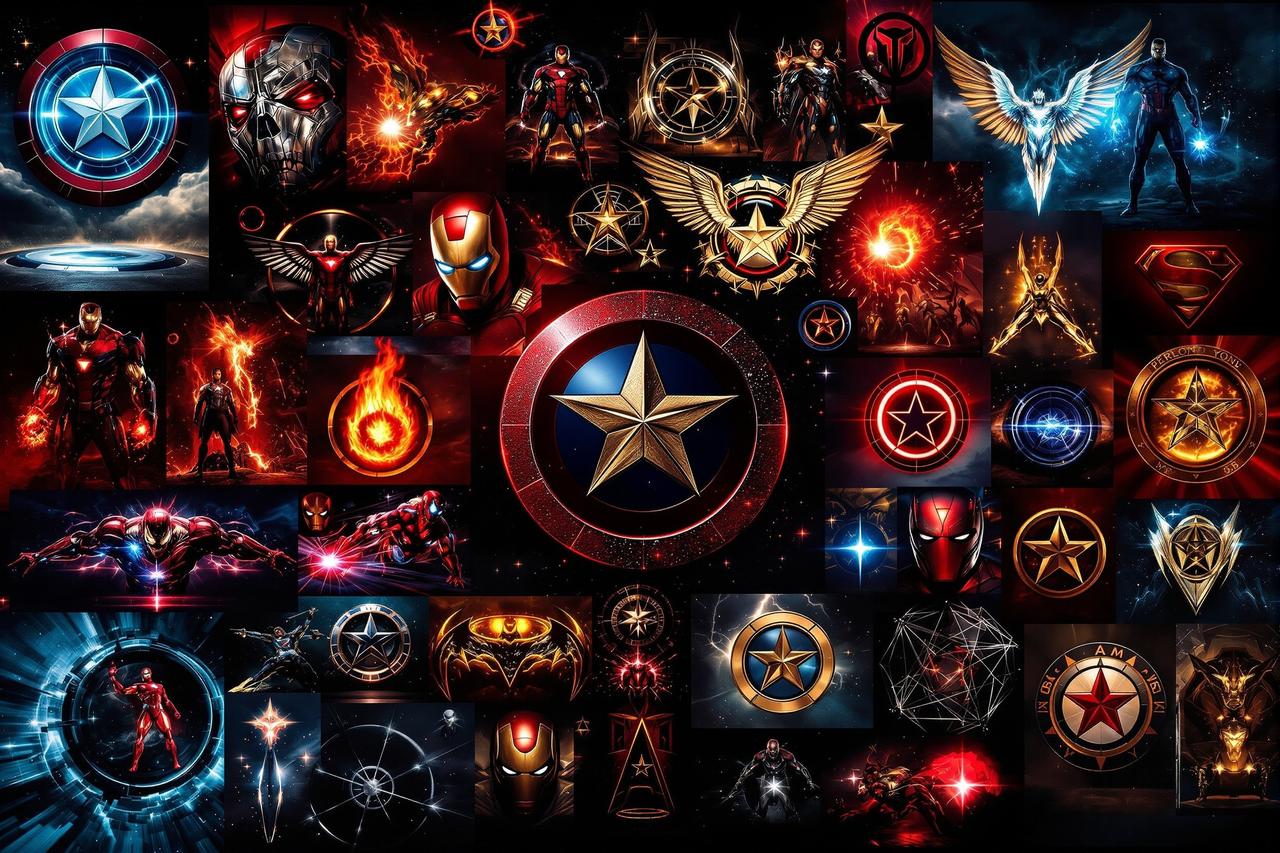 漫威十年回顾影视专题封面，包含35部影视作品 - 探花视频